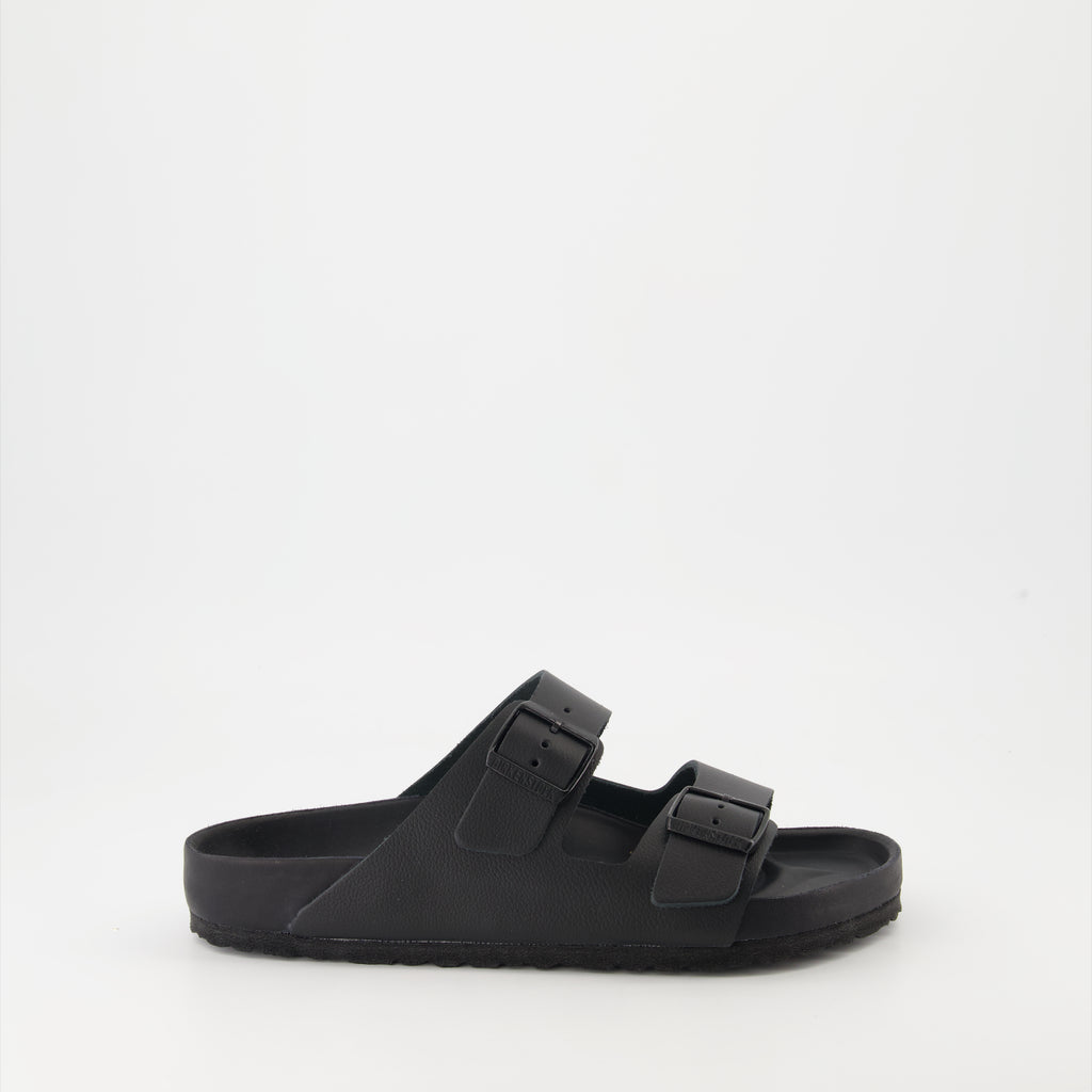 Open shoes Claquettes Arizona Birkenstock Black Homme