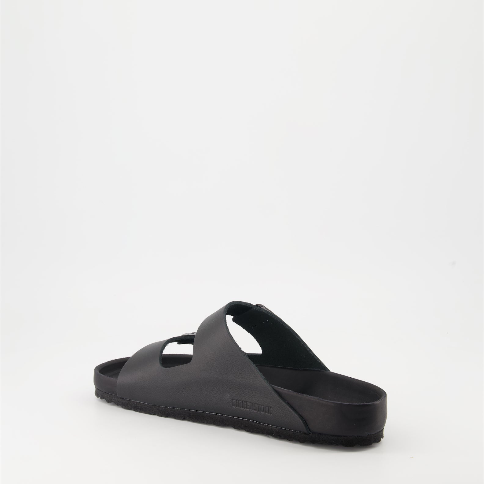 Open shoes Claquettes Arizona Birkenstock Black Homme