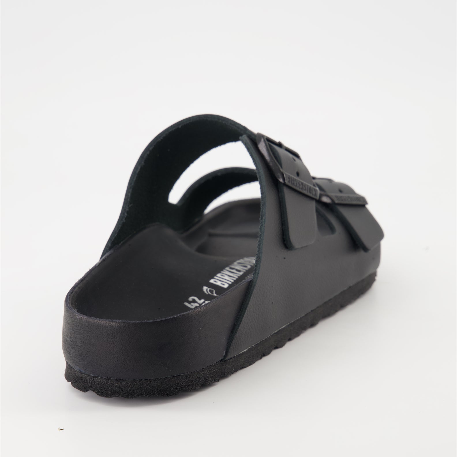 Open shoes Claquettes Arizona Birkenstock Black Homme