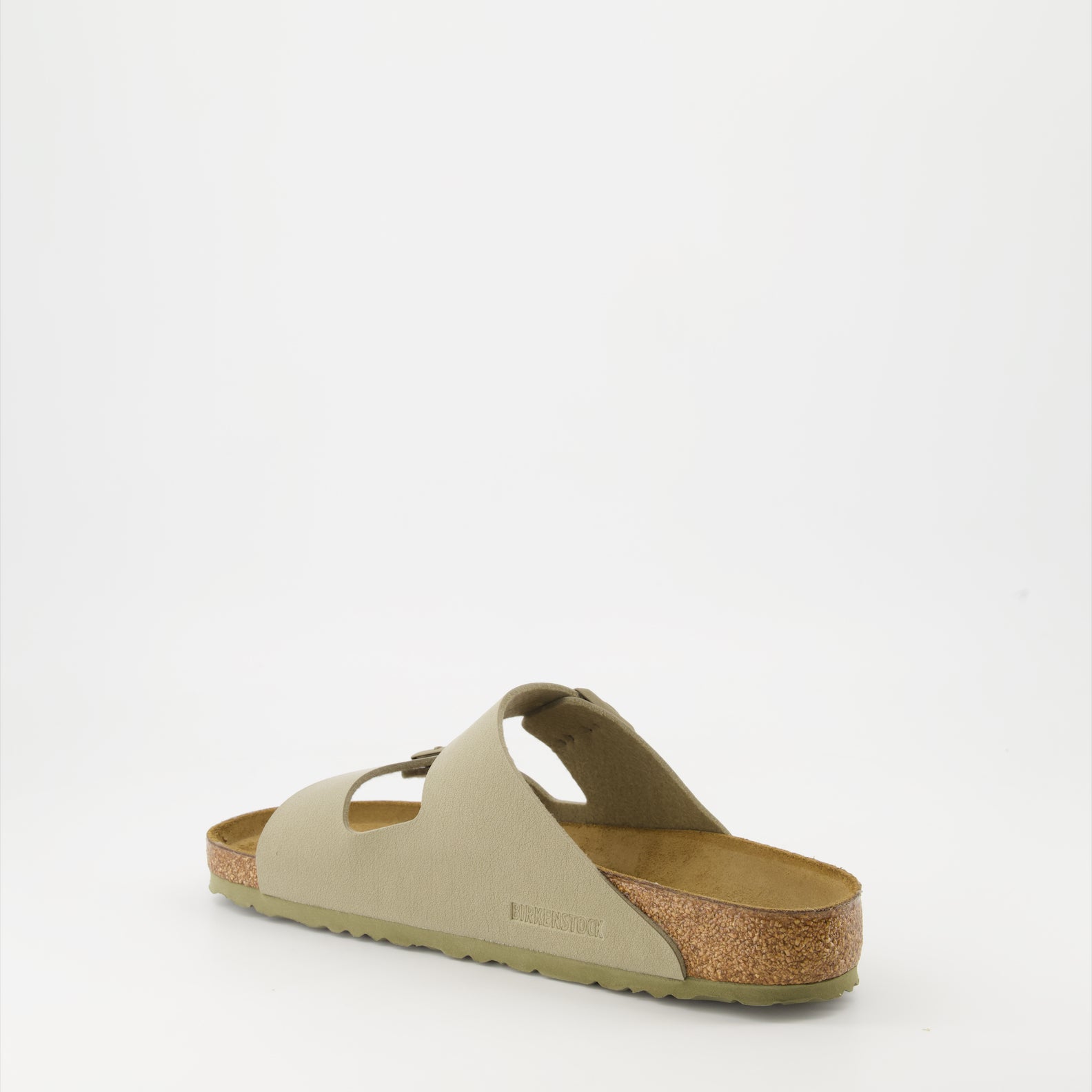 Offene schuhe Arizona Birko-Flor Sandalen Birkenstock Khaki Homme