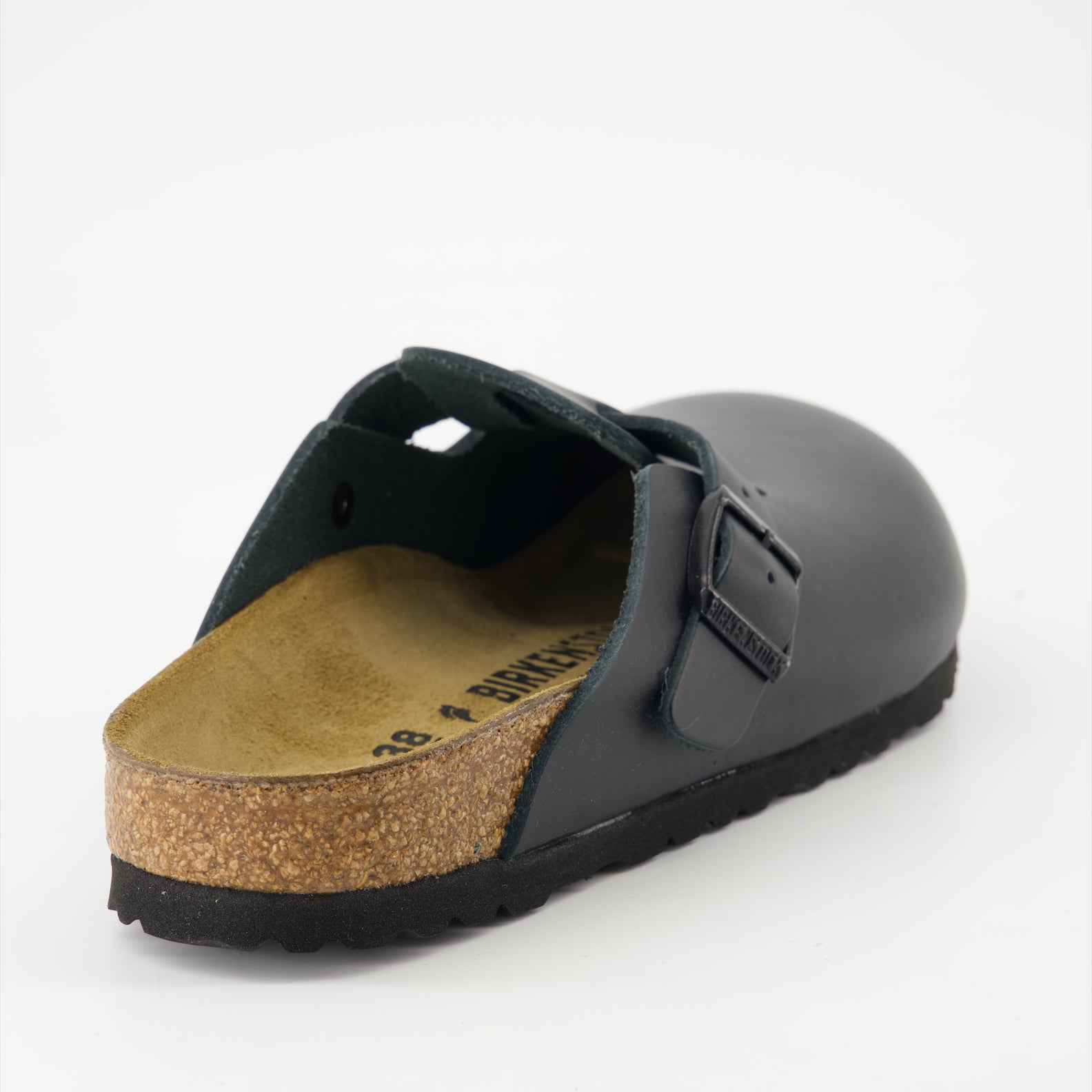 Chaussures ouvertes Mules Boston Birkenstock Noir Femme