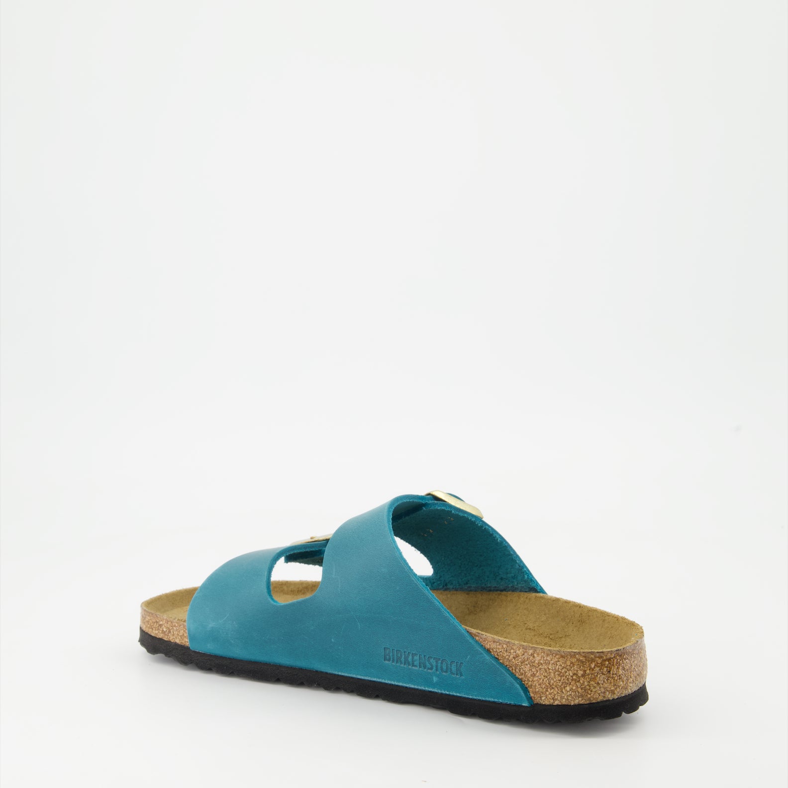 Open shoes Arizona Slides Birkenstock Blue Women