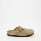 Scarpe aperte Boston Mules Birkenstock Beige Femme