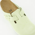 Offene schuhe Mules Boston Birkenstock Grün Femme