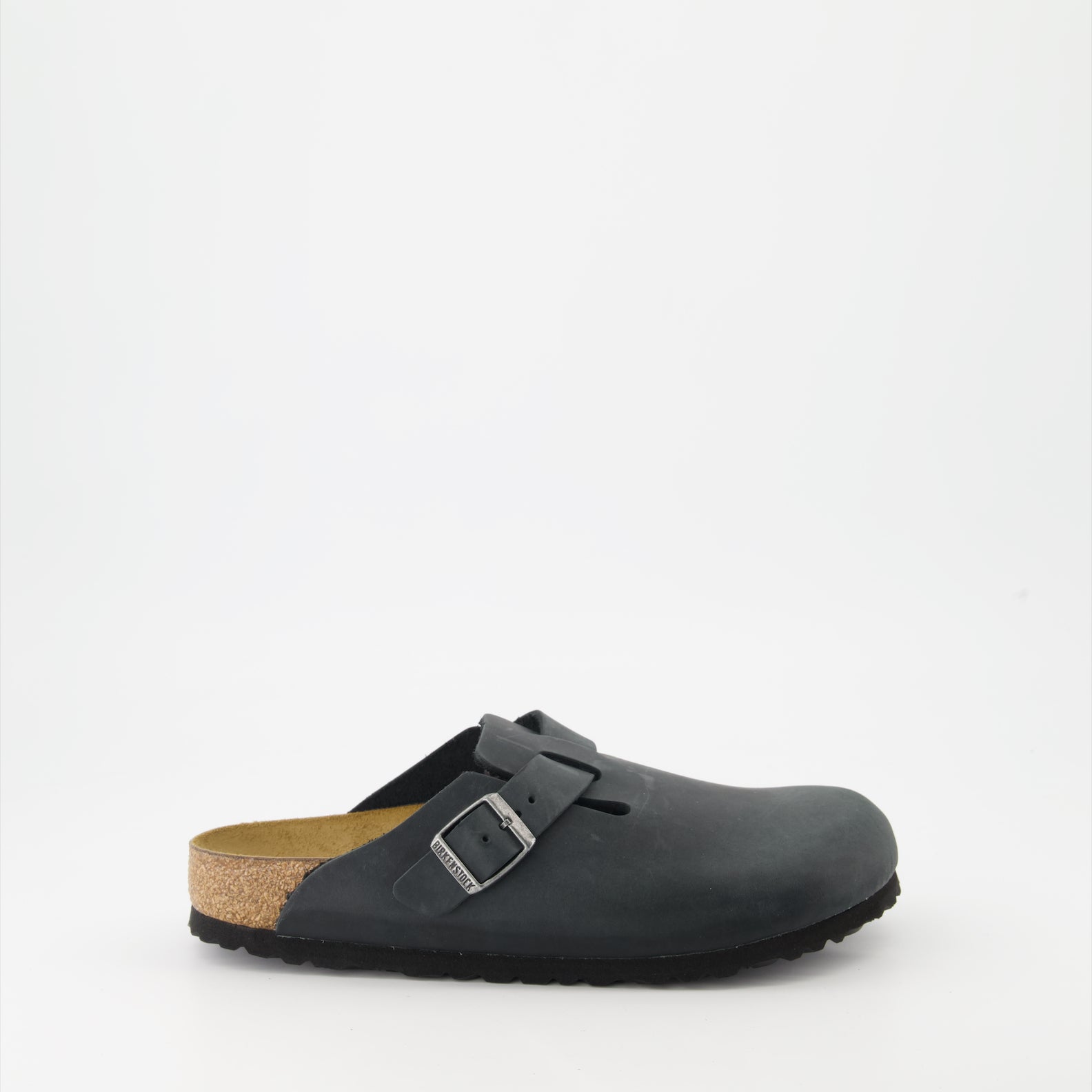 Chaussures ouvertes Mules Boston Birkenstock Noir Femme