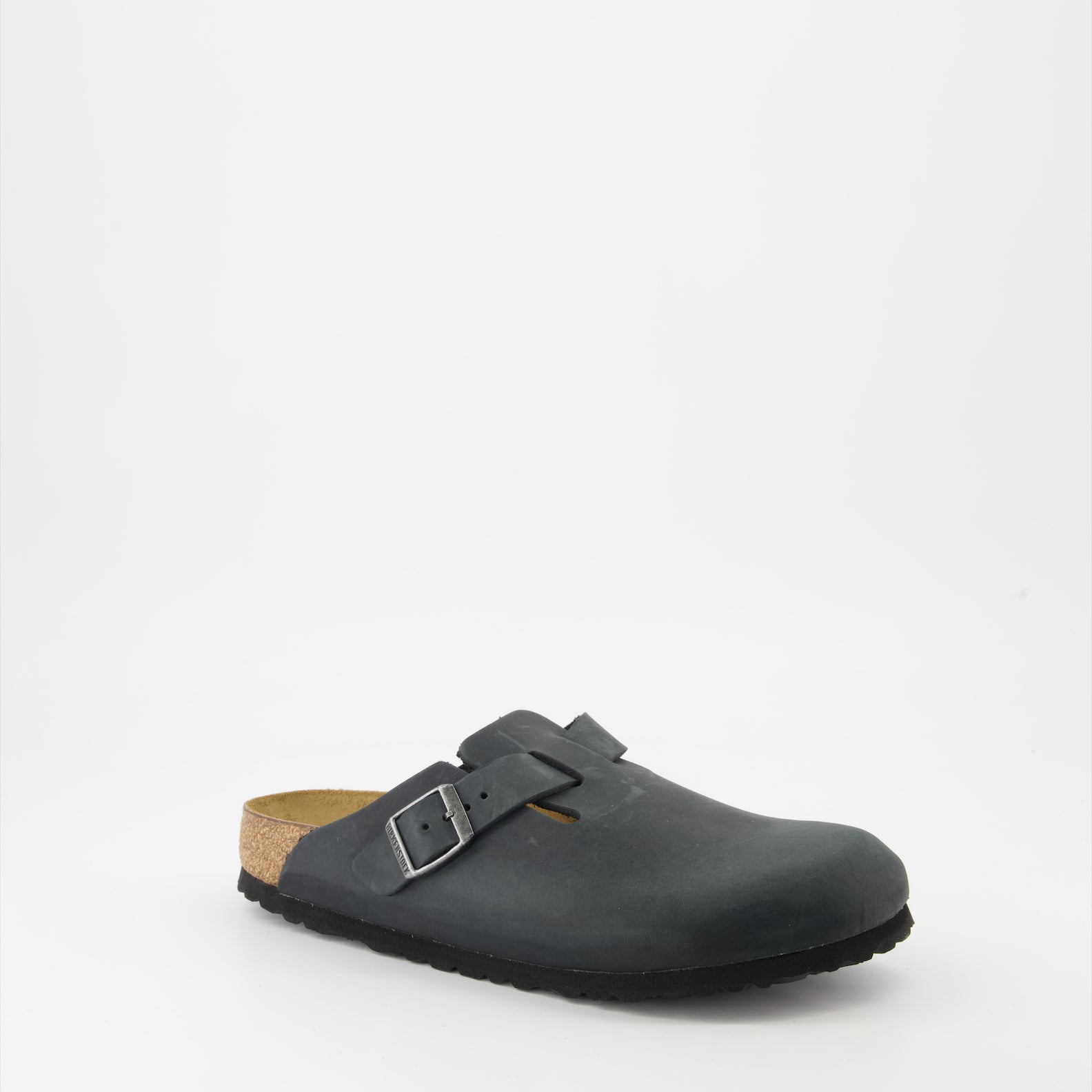 Chaussures ouvertes Mules Boston Birkenstock Noir Femme