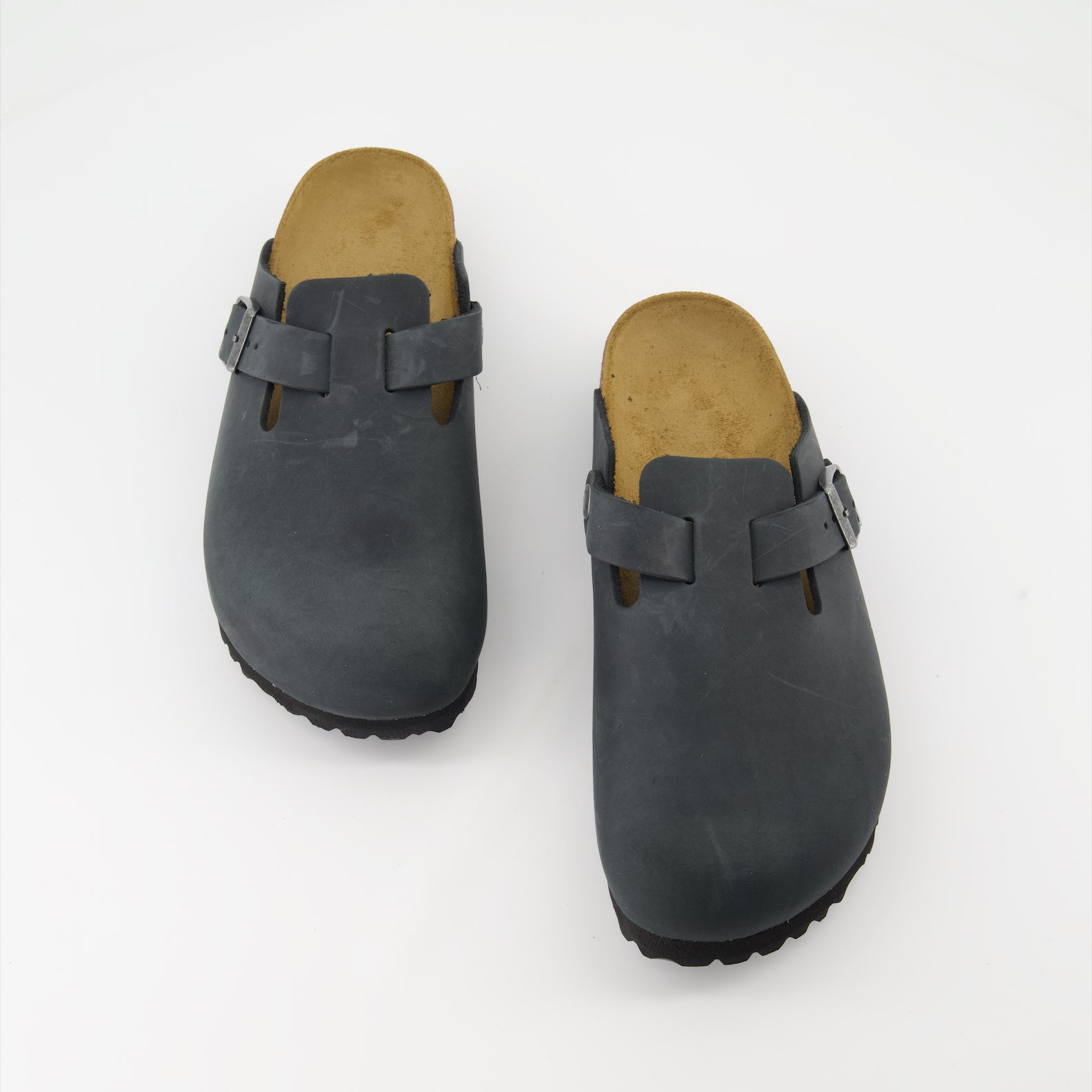 Chaussures ouvertes Mules Boston Birkenstock Noir Femme