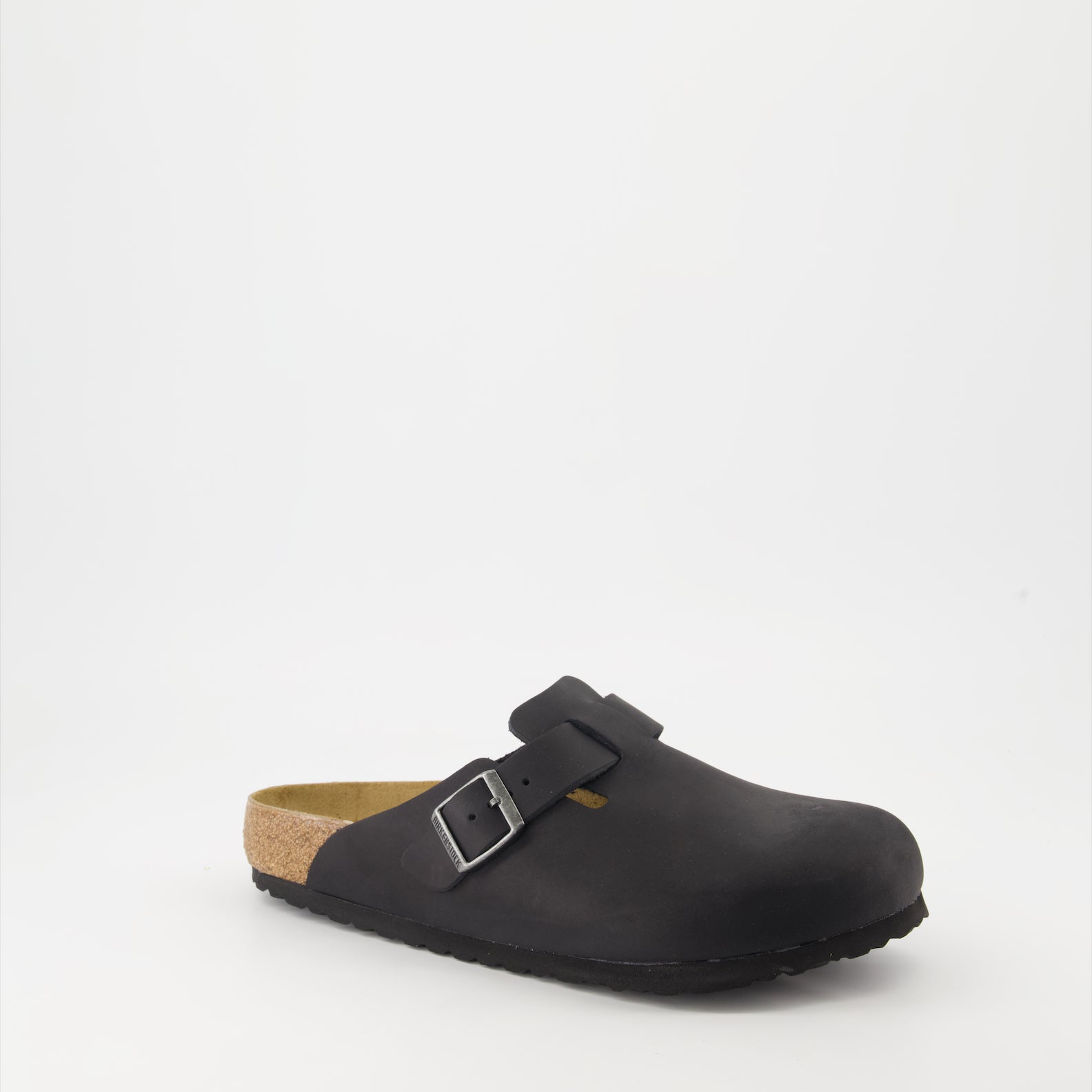 Chaussures ouvertes Mules Boston Birkenstock Noir Homme