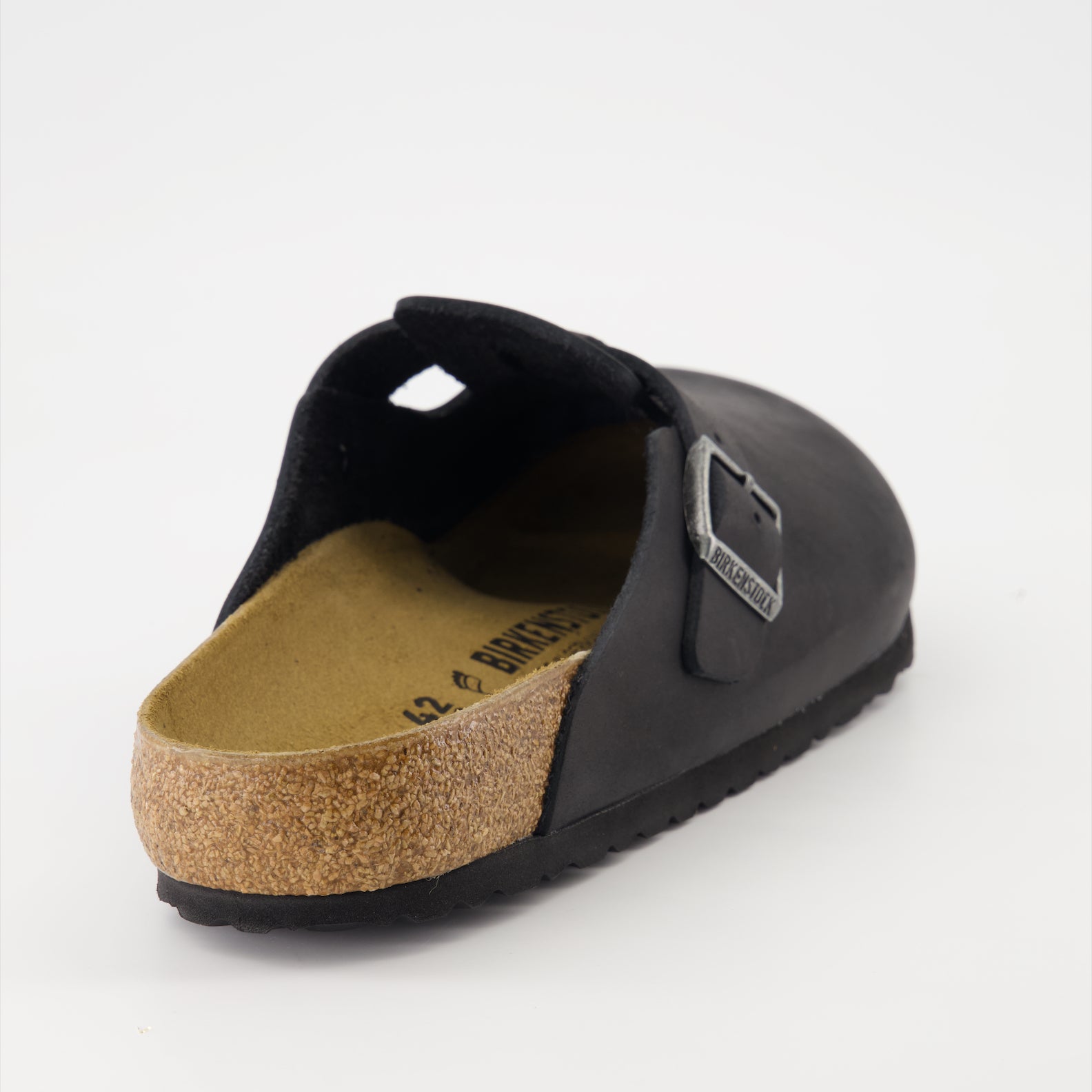 Chaussures ouvertes Mules Boston Birkenstock Noir Homme