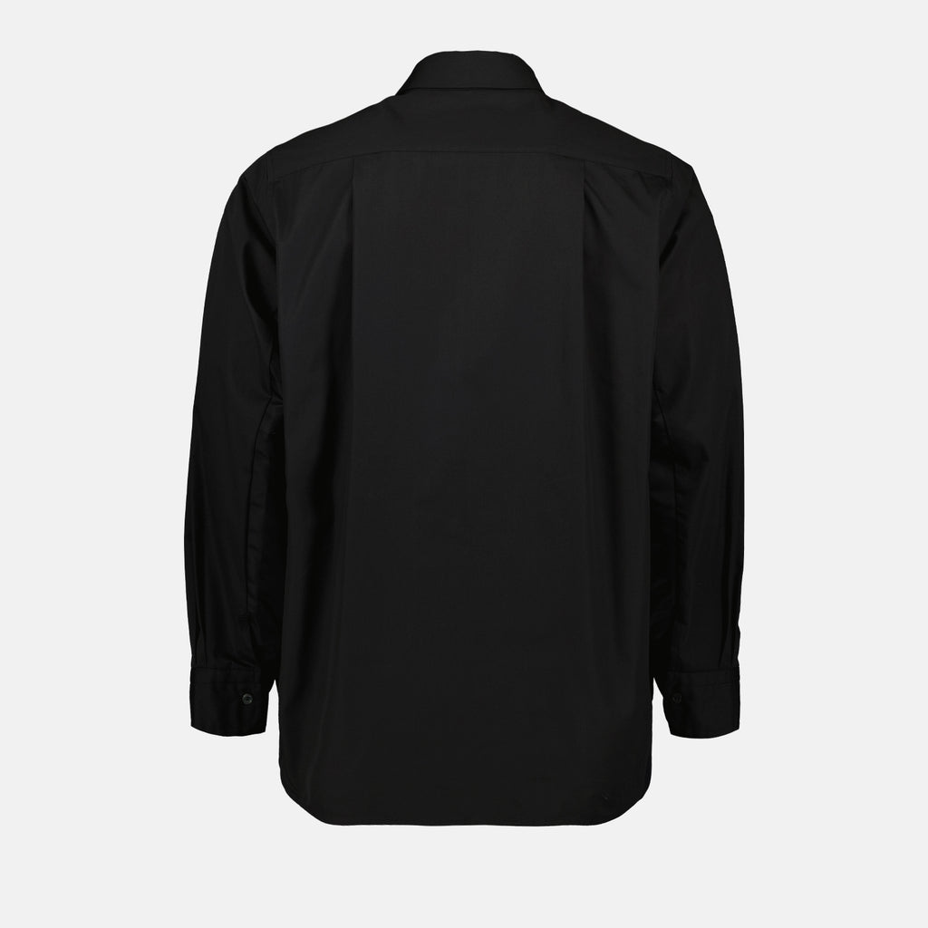 Camisas Chemise noire Sacai Negro Homme