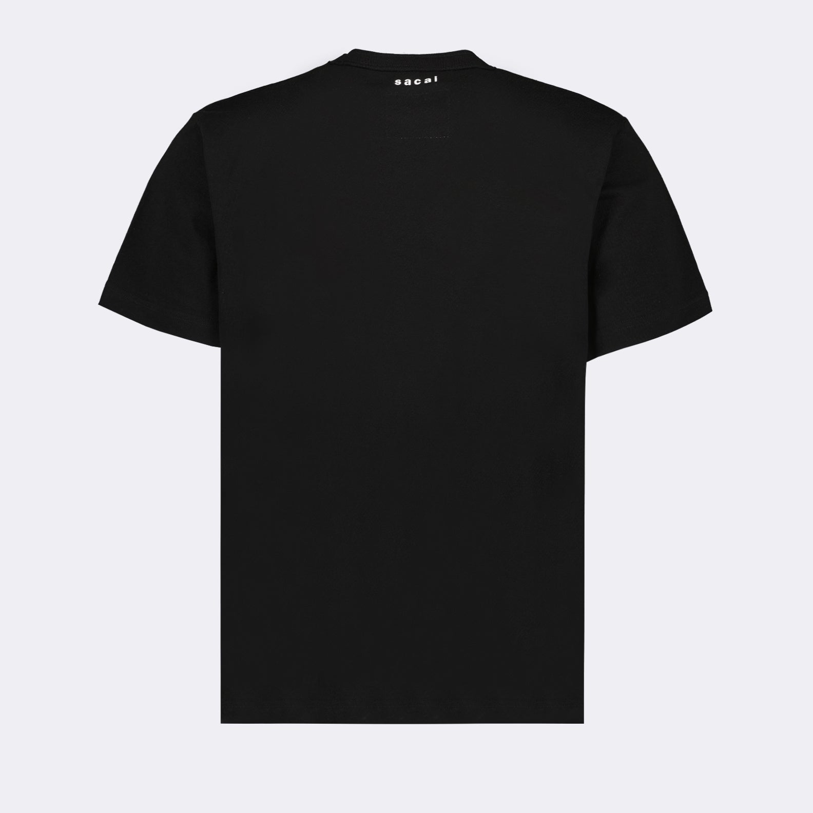 T-shirts Zip-up t-shirt Sacai Black Man