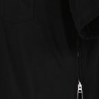 T-shirts Zip-up t-shirt Sacai Black Man