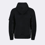 Sweatshirts Sweat zippé en nylon Sacai Noir Homme