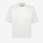 Camisetas T-shirt com Bolso Sacai Branco Homme