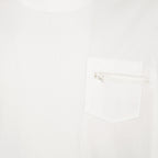 Camisetas T-shirt com Bolso Sacai Branco Homme