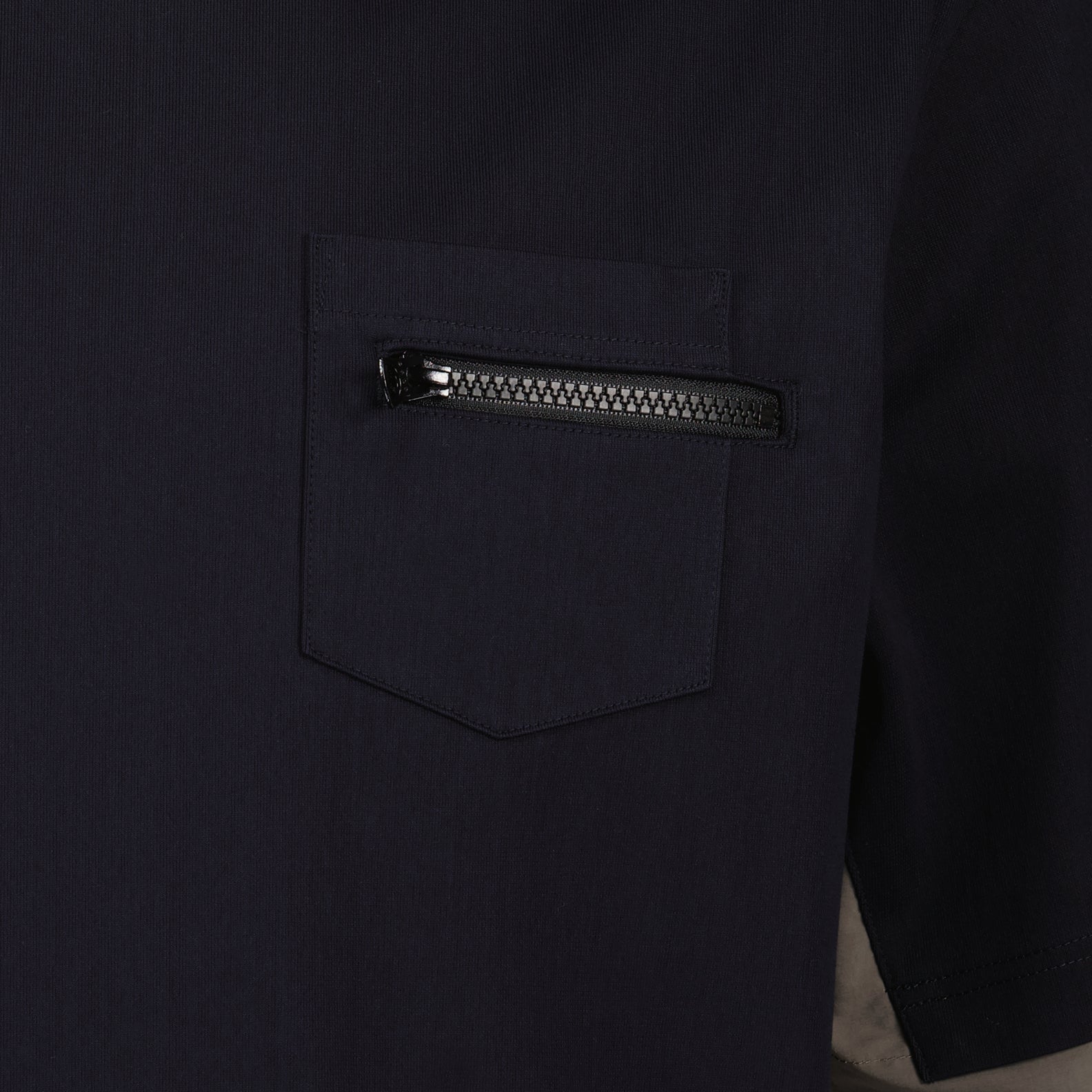 T-shirts T-shirt à poche Sacai Bleu foncé Homme