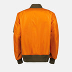 Vestes Bomber réversible en nylon Sacai Orange Homme