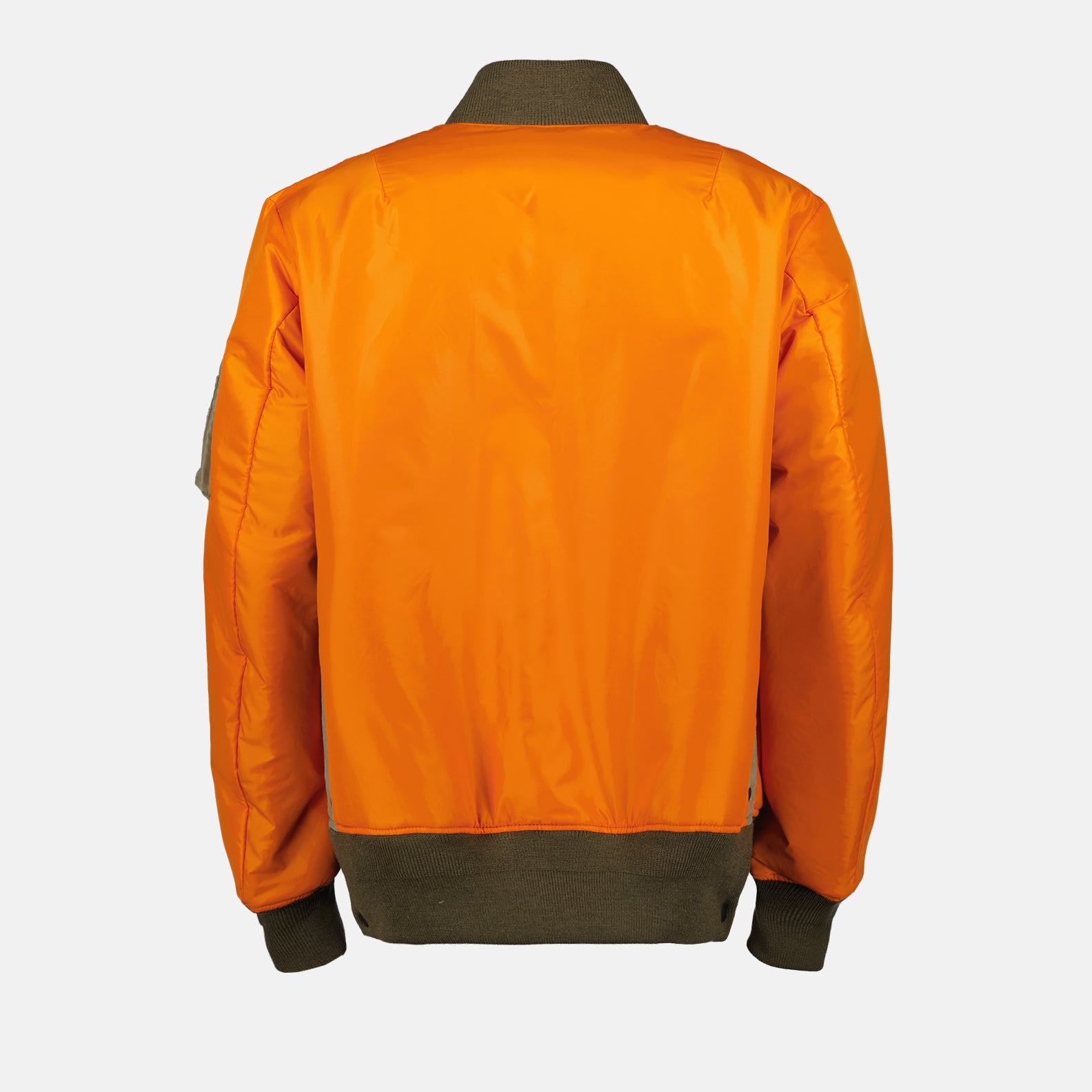 Vestes Bomber réversible en nylon Sacai Orange Homme