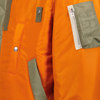 Vestes Bomber réversible en nylon Sacai Orange Homme