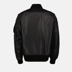 Jaquetas Bomber Reversível em Nylon Sacai Preto Homme