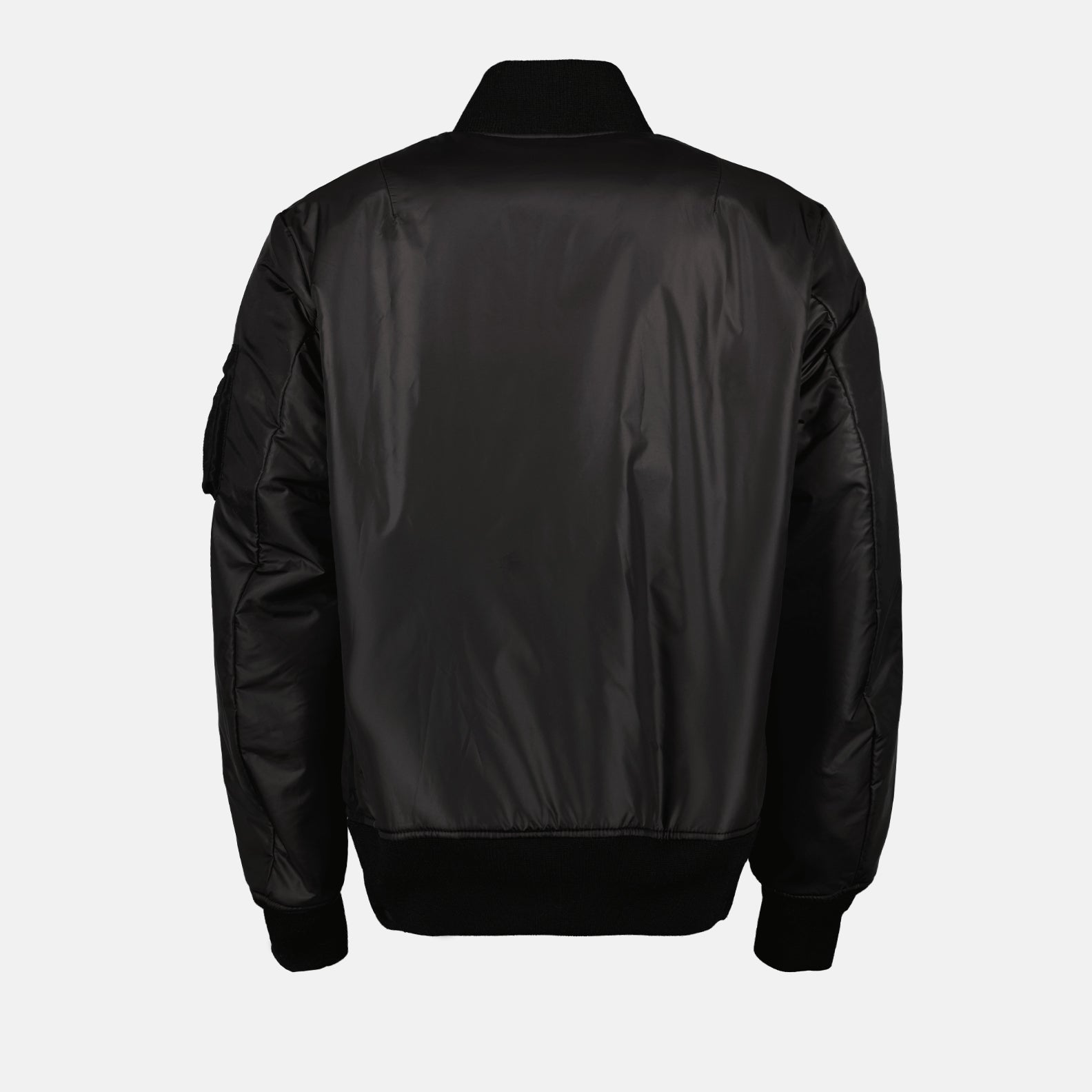 Jaquetas Bomber Reversível em Nylon Sacai Preto Homme