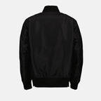 Jaquetas Bomber Reversível em Nylon Sacai Preto Homme