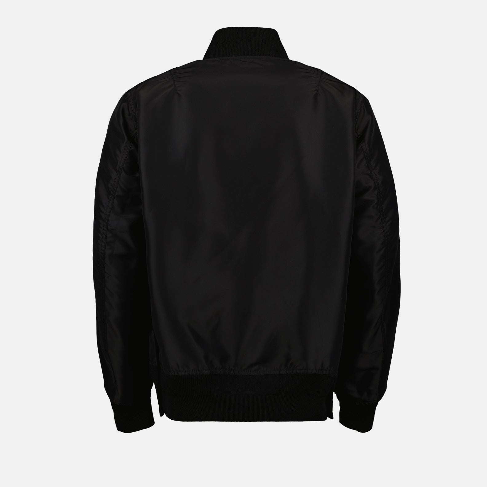 Jaquetas Bomber Reversível em Nylon Sacai Preto Homme