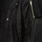 Jaquetas Bomber Reversível em Nylon Sacai Preto Homme
