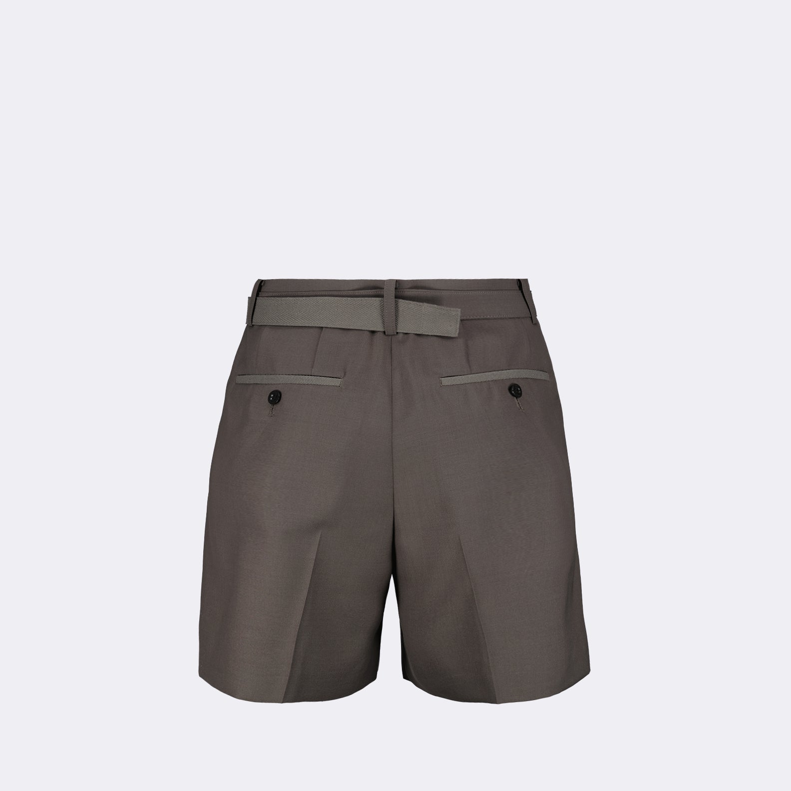 Shorts Short de costume Sacai Cáqui Homme