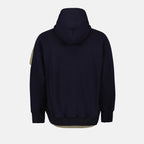 Jackets Zipped sweatshirt Sacai Dark blue Homme
