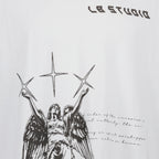T-shirts T-shirt Angel L8 Studio Blanc Homme