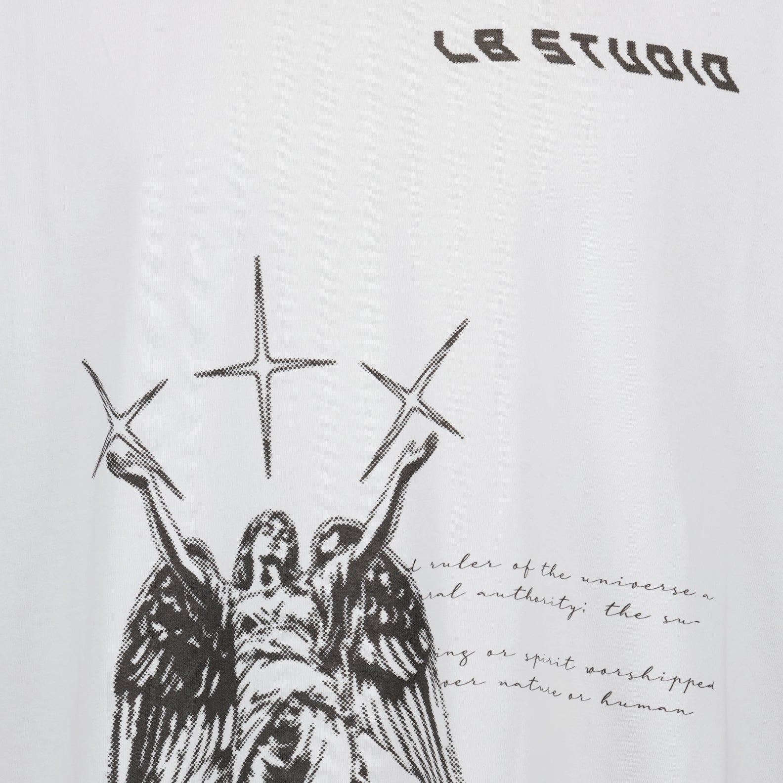 T-shirts T-shirt Angel L8 Studio Blanc Homme