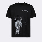 Camisetas T-shirt Angel L8 Studio Preto Homme