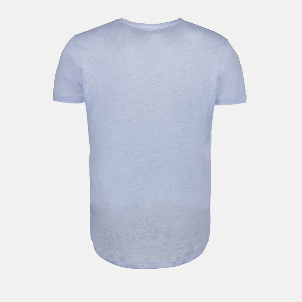 T-shirts T-shirt OB-T en lin Orlebar Brown Bleu Homme
