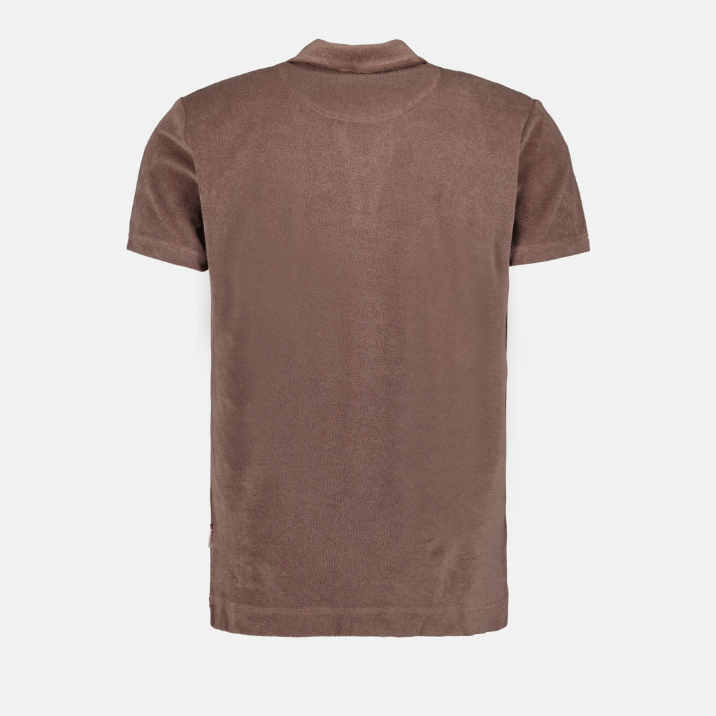 폴로 셔츠 Polo Terry Orlebar Brown 갈색 Homme