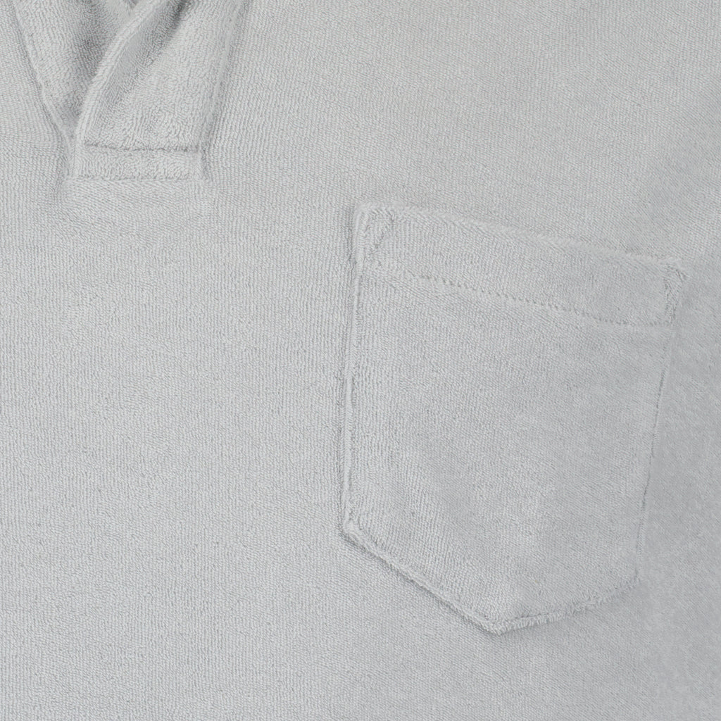 Polos Polo Terry Orlebar Brown Gris Homme