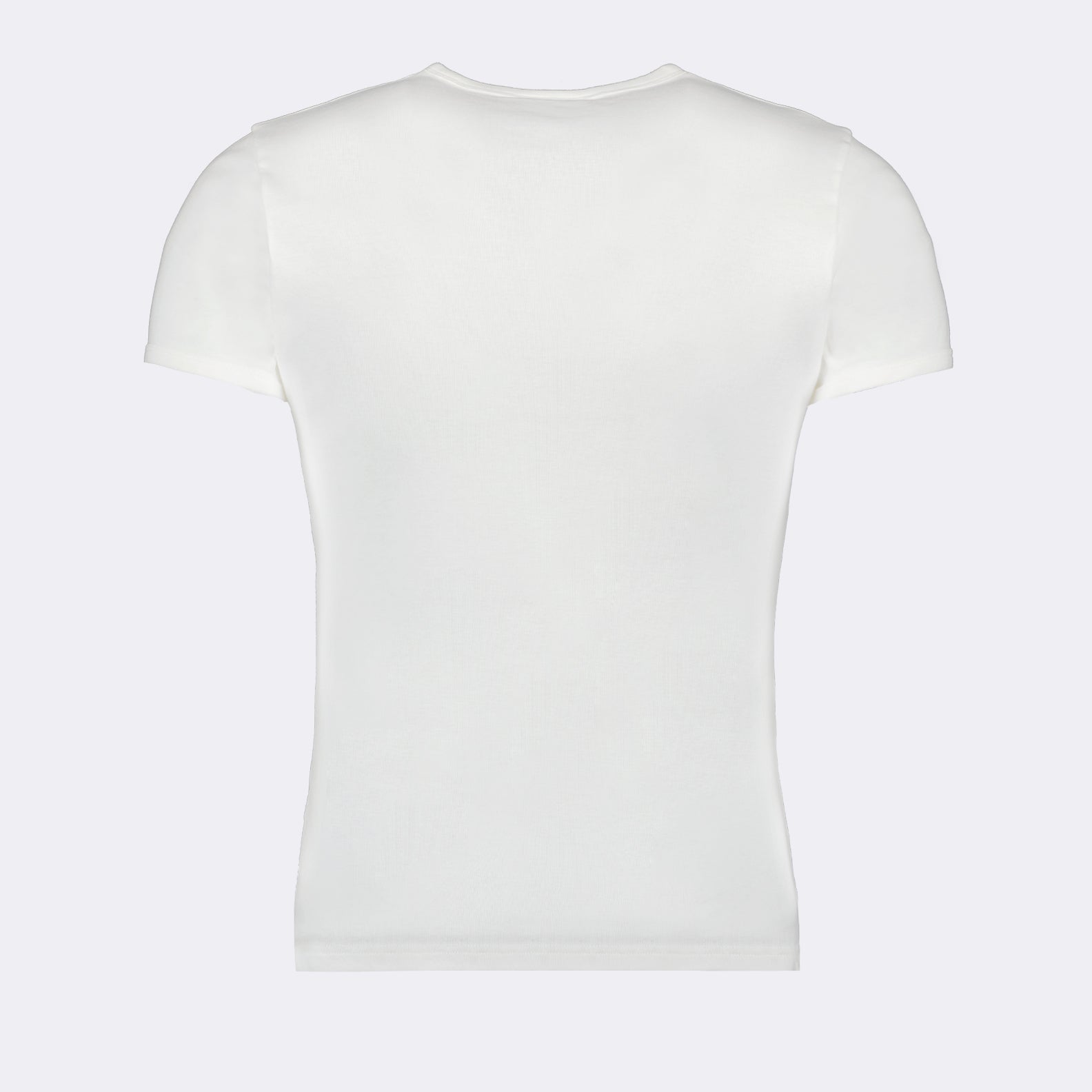 Camisetas T-shirt de Contraste Reedição Courrèges Branco Homme