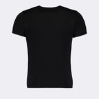 Tシャツ コントラスト Tシャツ リイシュー Courrèges 黒 男