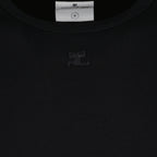 Tシャツ コントラスト Tシャツ リイシュー Courrèges 黒 男