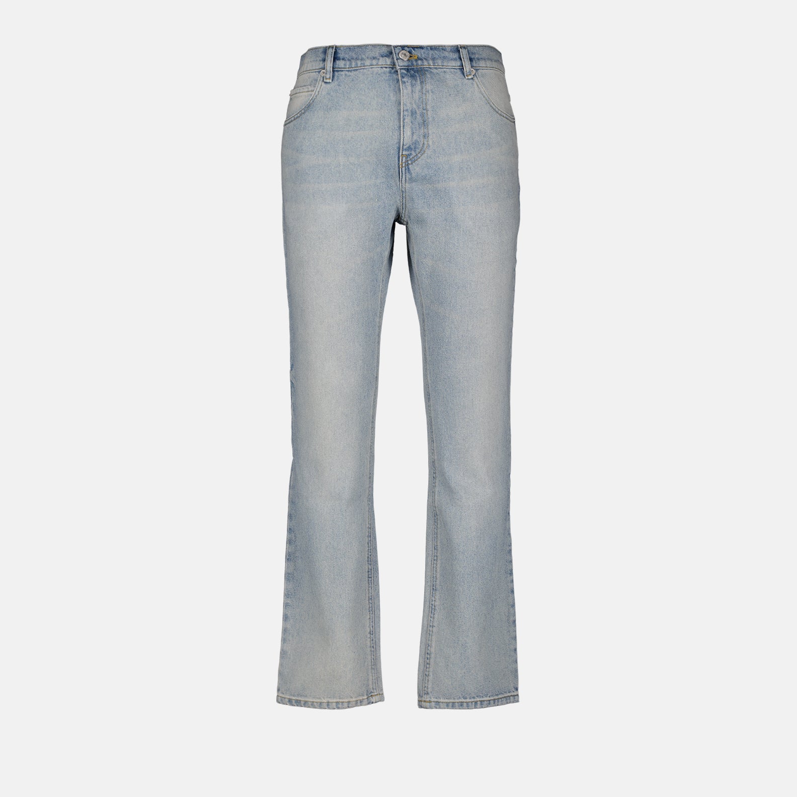 Calças Jeans Retos Courrèges Azul Homme