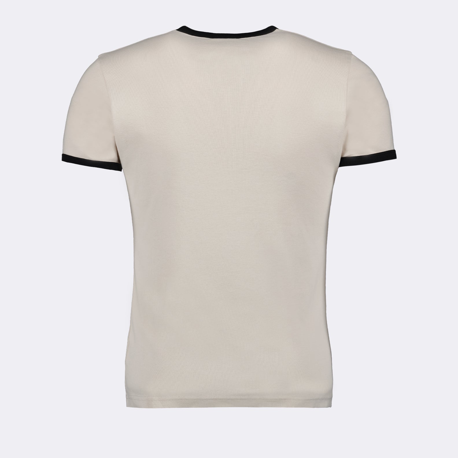 T-shirts T-shirt contraste Réédition Courrèges Beige Homme