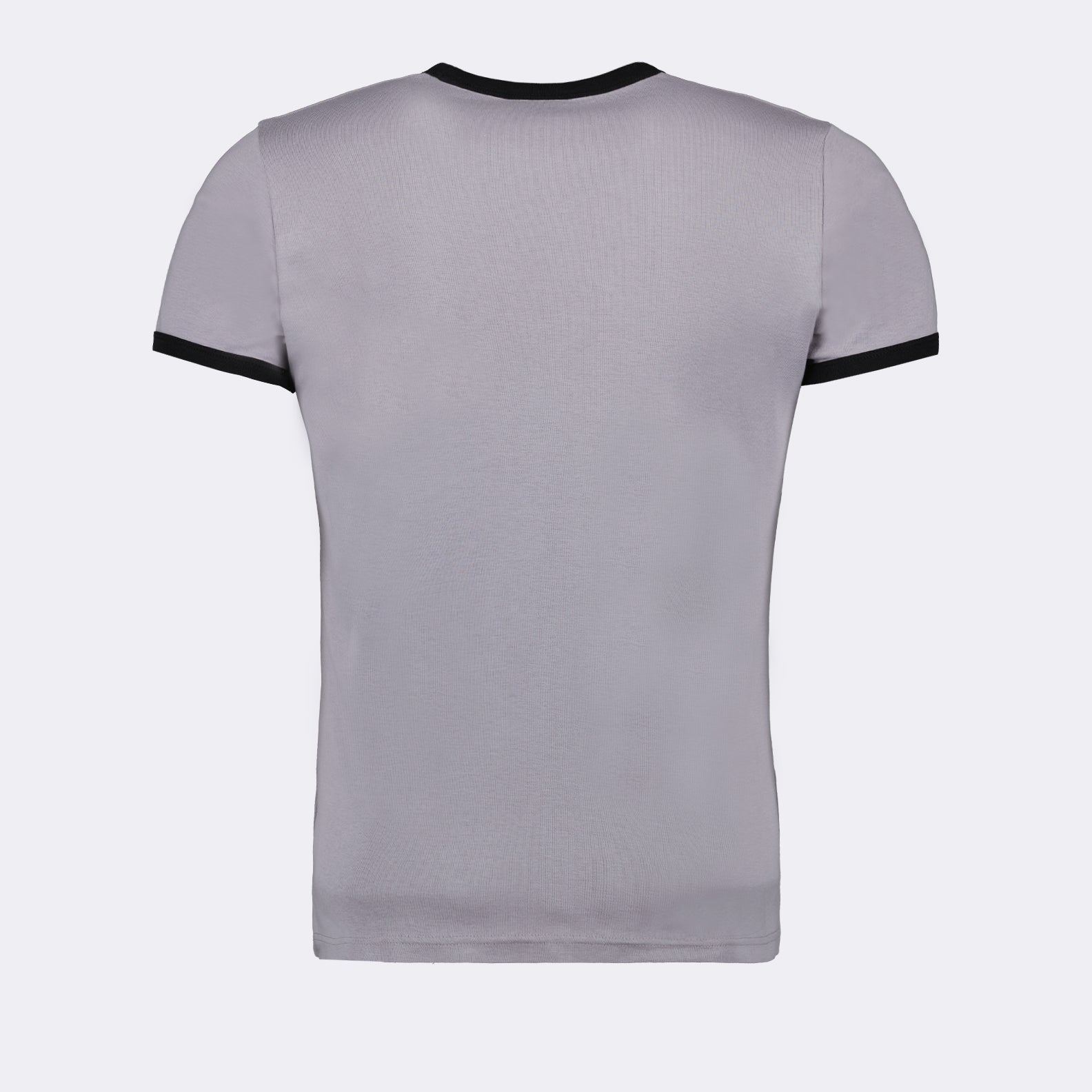 Camisetas T-shirt Reedição em Contraste Courrèges Cinza Homme