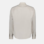 Camicie Giacca in Twill con Zip Courrèges Grigio Homme