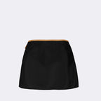 Skirts Re-Nylon Mini Skirt Prada Black Women