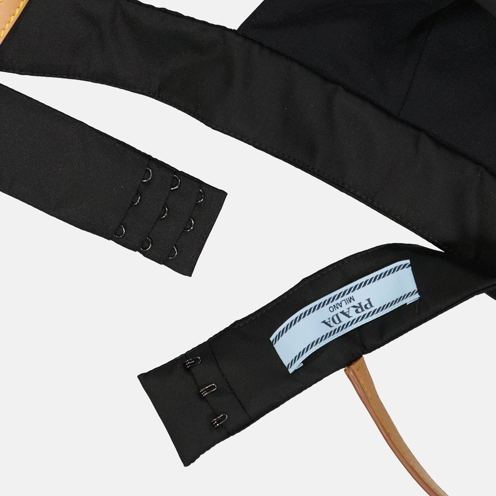 Tops Soutien-gorge en Re-Nylon Prada Noir Femme