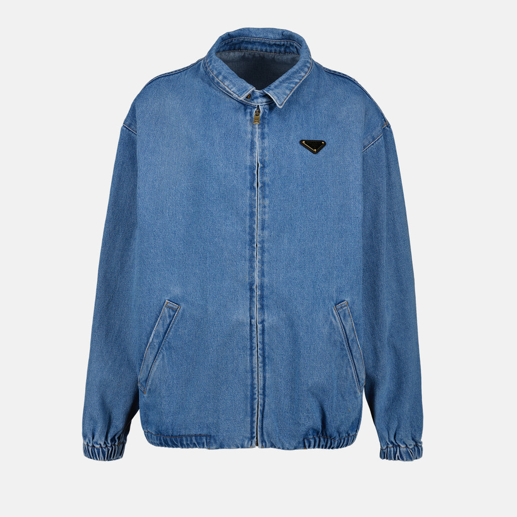 Jackets Jean jacket Prada Blue Femme