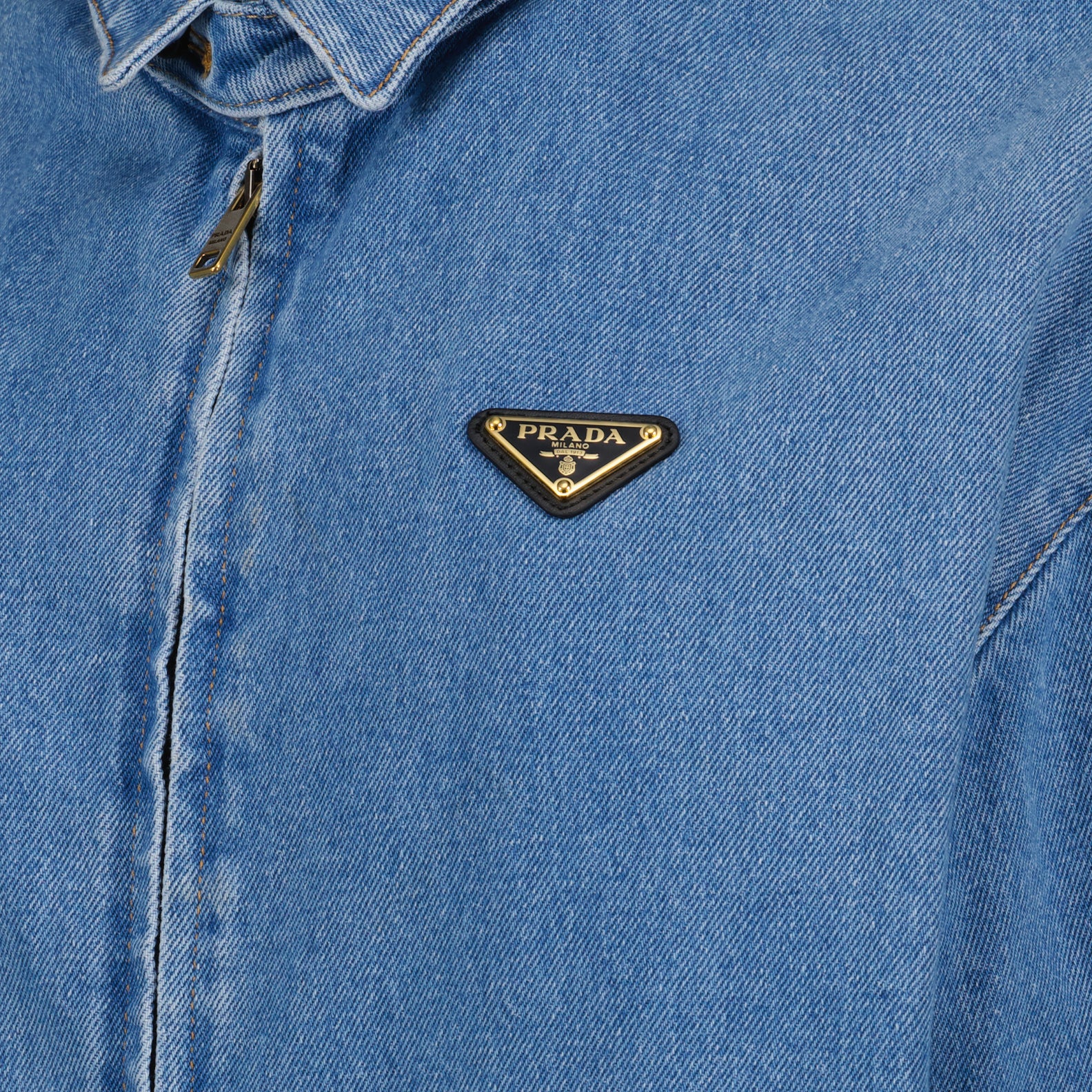 Jackets Jean jacket Prada Blue Femme