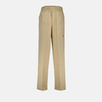 Pantaloni Pantaloni Dritti Prada Beige Femme