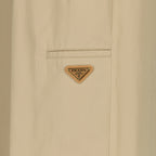 Pantaloni Pantaloni Dritti Prada Beige Femme