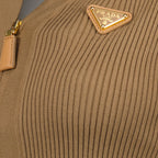 Jacken Ärmelloses Oberteil Prada Braun Damen